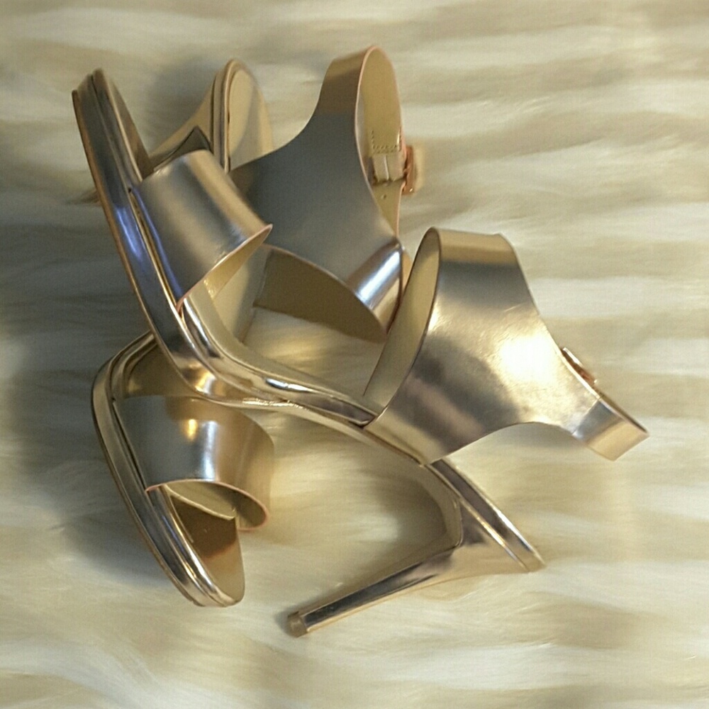 Michael kors rose gold with Strappy heels - Picture 4 of 8